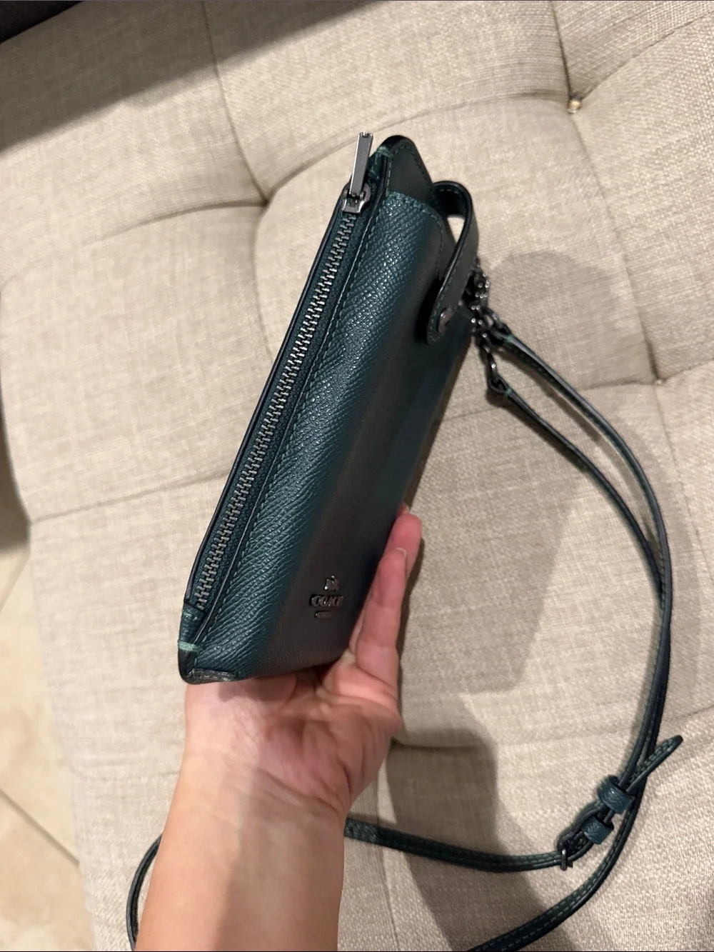 Coach phone case holder crossbody bag